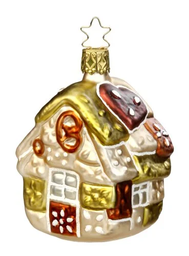 Gingerbread Haus Ornament by Inge Glas of Germany