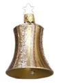 Sparkling Bell Ornament, 5cm by Inge Glas of Germany