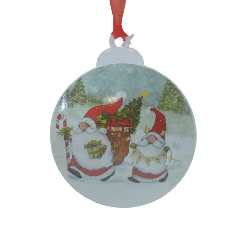 GNOMES METAL ORNAMENT