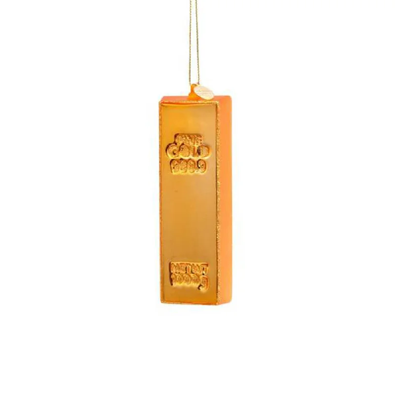 Gold Bar Ornament