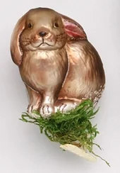 Grosser Hase Clip On Ornament by Inge Glas of Germany