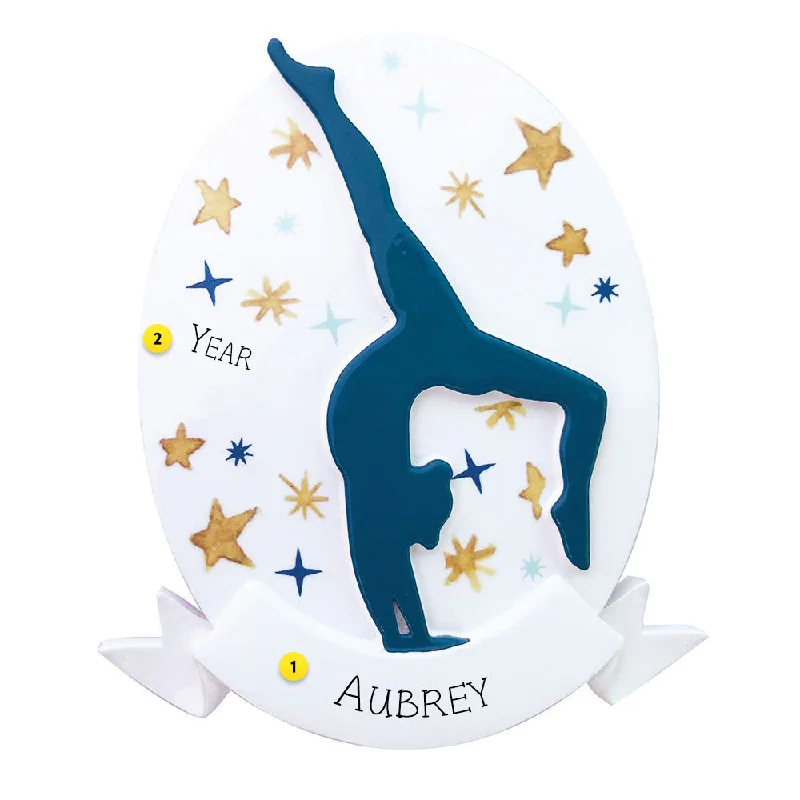 Personalized Gymnastics Ornament