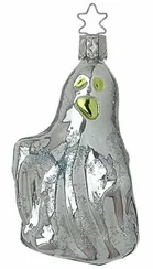 Halloween Phantom Ghost Ornament by Inge Glas of Germany