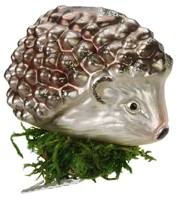 Happy the Hedgehog Ornament by Inge Glas of Germany