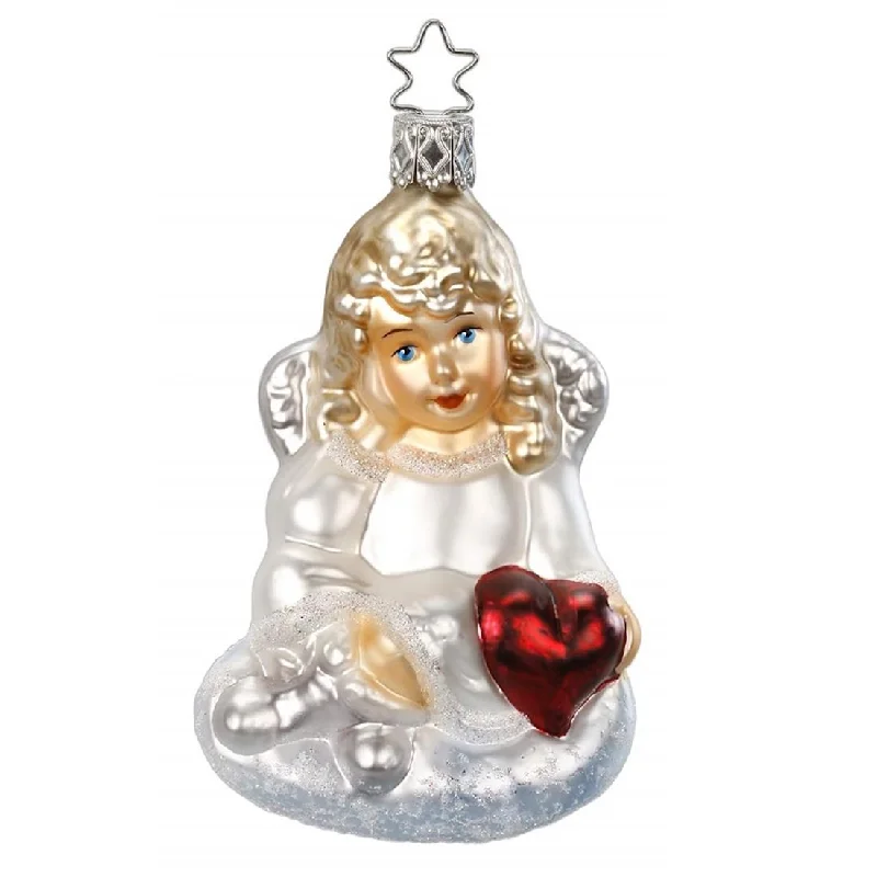 Heavenly Love Ornament by Inge Glas of Germany