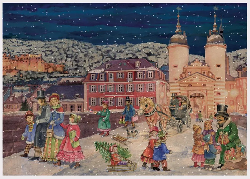 Heidelberg Advent Calendar by Richard Sellmer Verlag