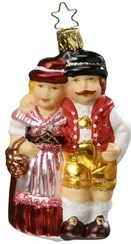 Herr and Frau of Bavaria - LifeTouch Ornament by Inge Glas of Germany