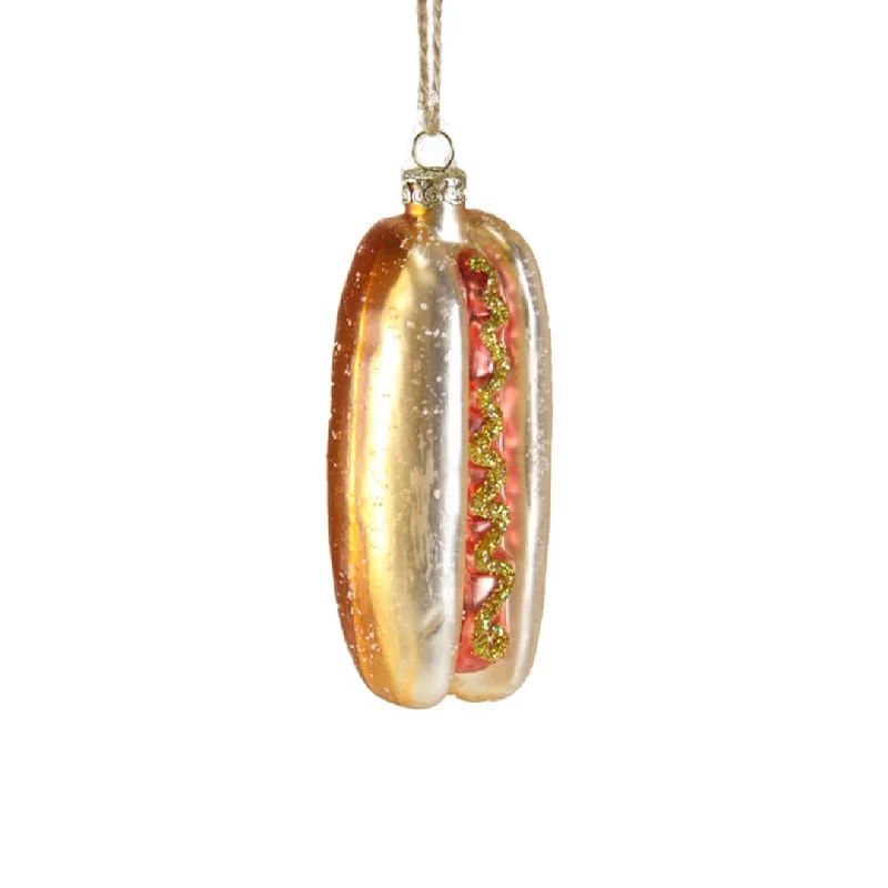 Hot Dog Ornament 4"