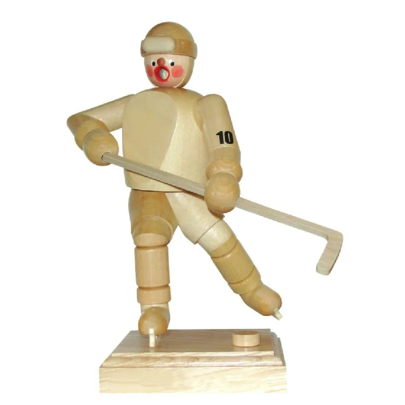 Ice Hockey Player, Incense Smoker by Eva Beyer