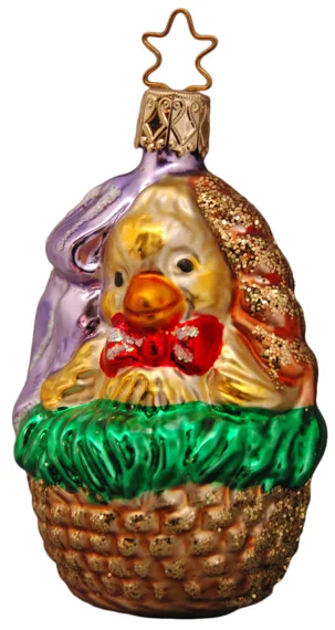 Inge's Easter Basket Ornament by Inge Glas of Germany