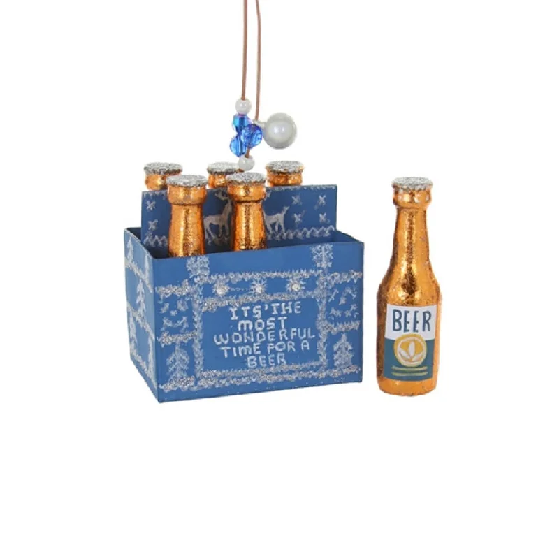 It's The Most Wonderful Time For A Beer Ornament 3.25"