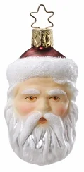 Kind Old Gent Ornament by Inge Glas of Germany