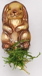 Kleiner Hase Clip On Ornament by Inge Glas of Germany