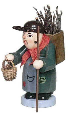 Krauterweibel (Herb Lady) Smoker by Erzgebirgische Holzkunst Gahlenz GmbH