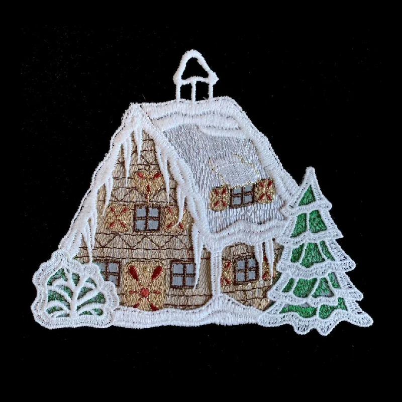 Lace Gingerbread Hut