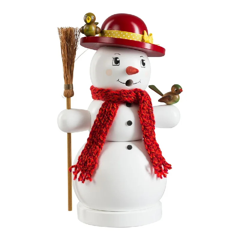 Large Female Snowman Incense Smoker by Richard Glasser GmbH