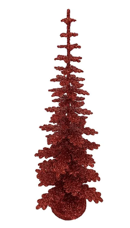 Large Tree, Red Figurine by Ino Schaller