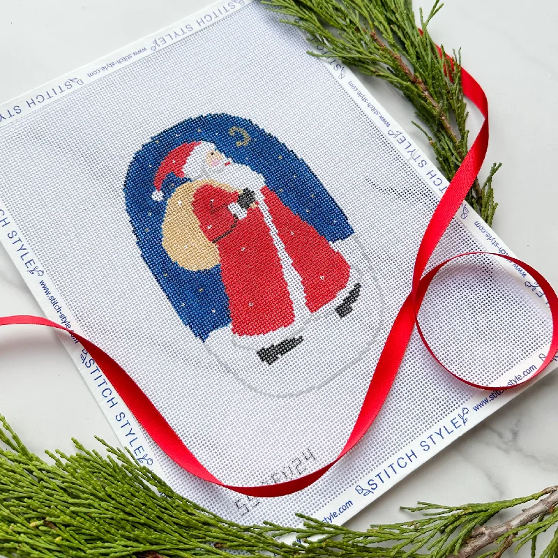 Le Pere Noel Needlepoint Canvas