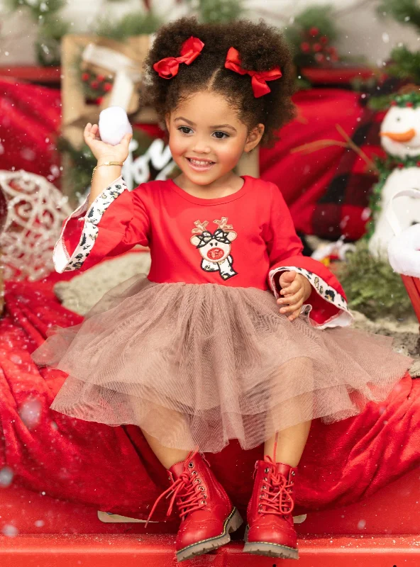 Lead The Way Reindeer Tutu Dress