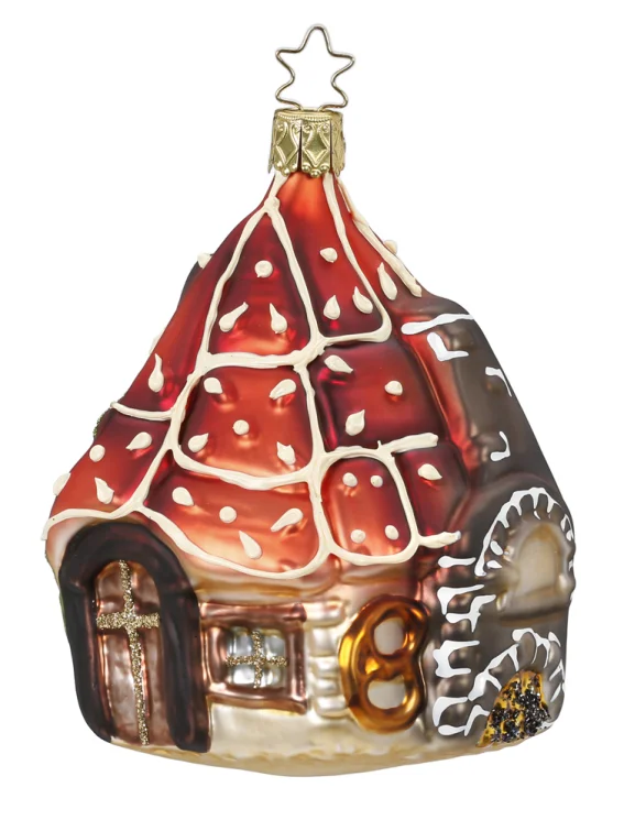 Lebkuchenhaus Ornament by Inge Glas of Germany