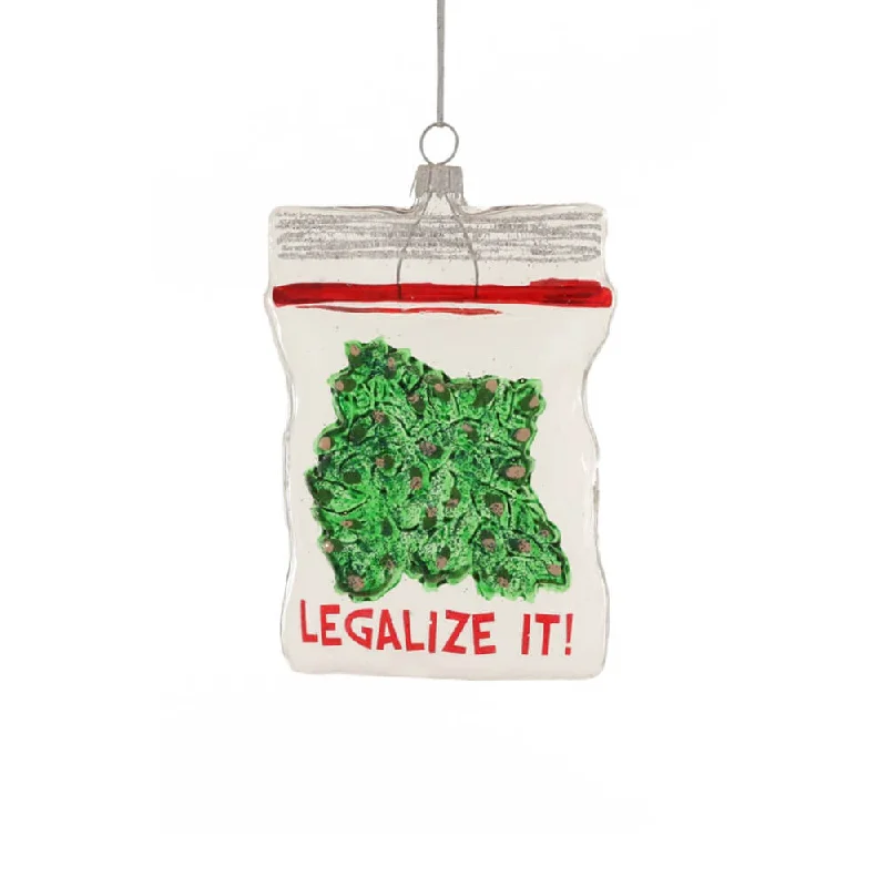 Legalize It Ornament 4.25"