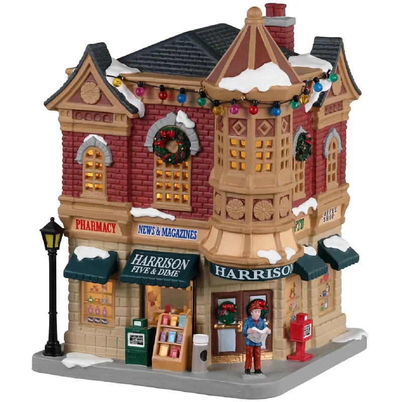 Lemax Caddington Village Lighted Building: Harrison Five & Dime #35036