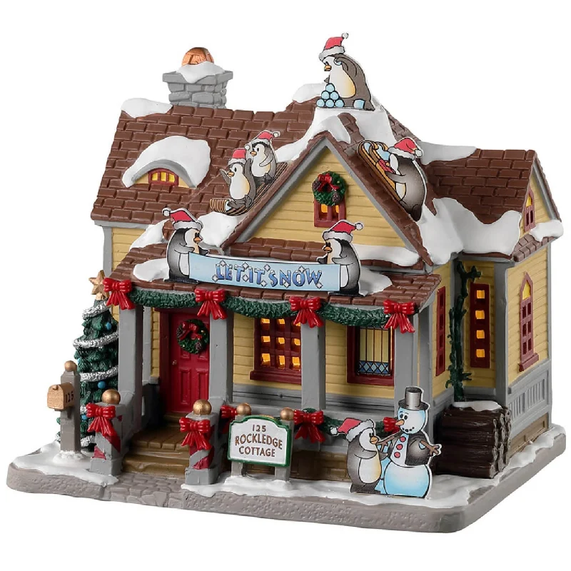 Lemax Caddington Village Lighted Building: Rockledge Cottage #35057