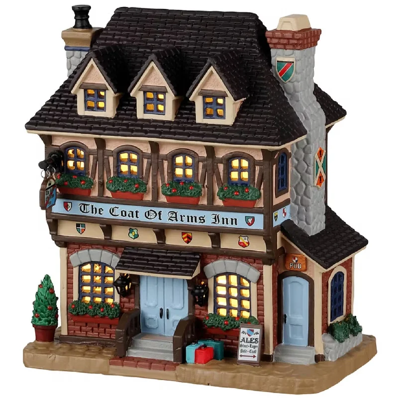 Lemax Caddington Village Lighted Building: The Coat of Arms Inn #25899