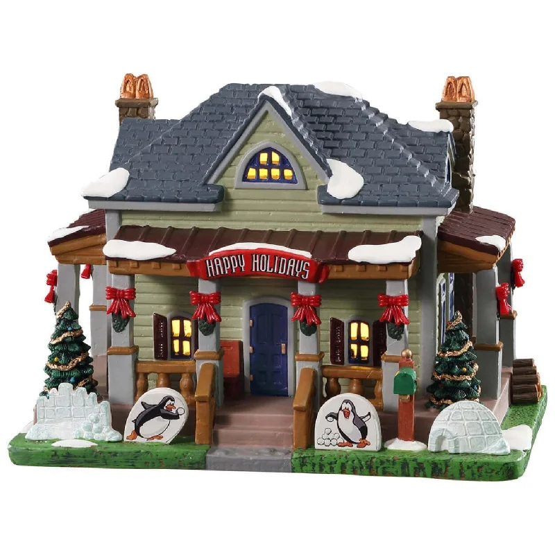 Lemax Caddington Village Lighted Building: The Inviting Porch Home #15774