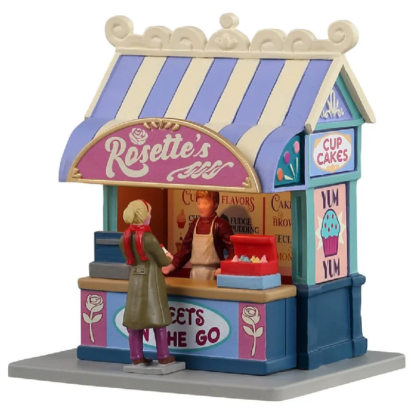 Lemax Caddington Village Table Piece: Rosette's Dessert Bar #34121