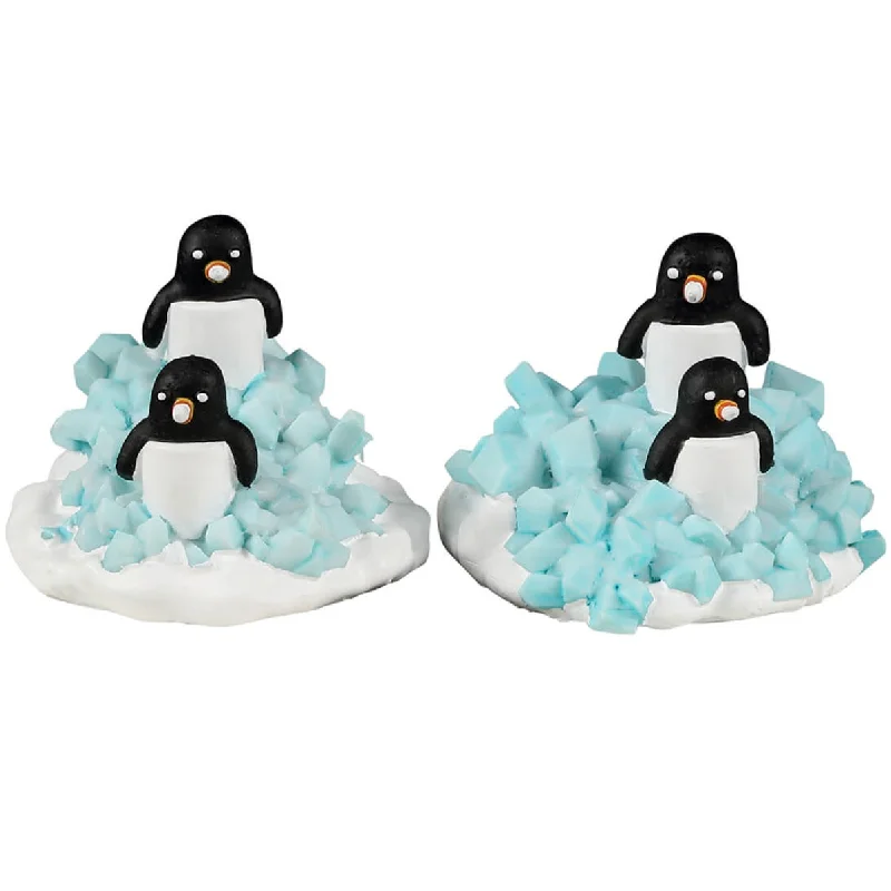 Lemax Sugar N Spice Figurines: Candy Penguin Colony, Set of 2 #22160