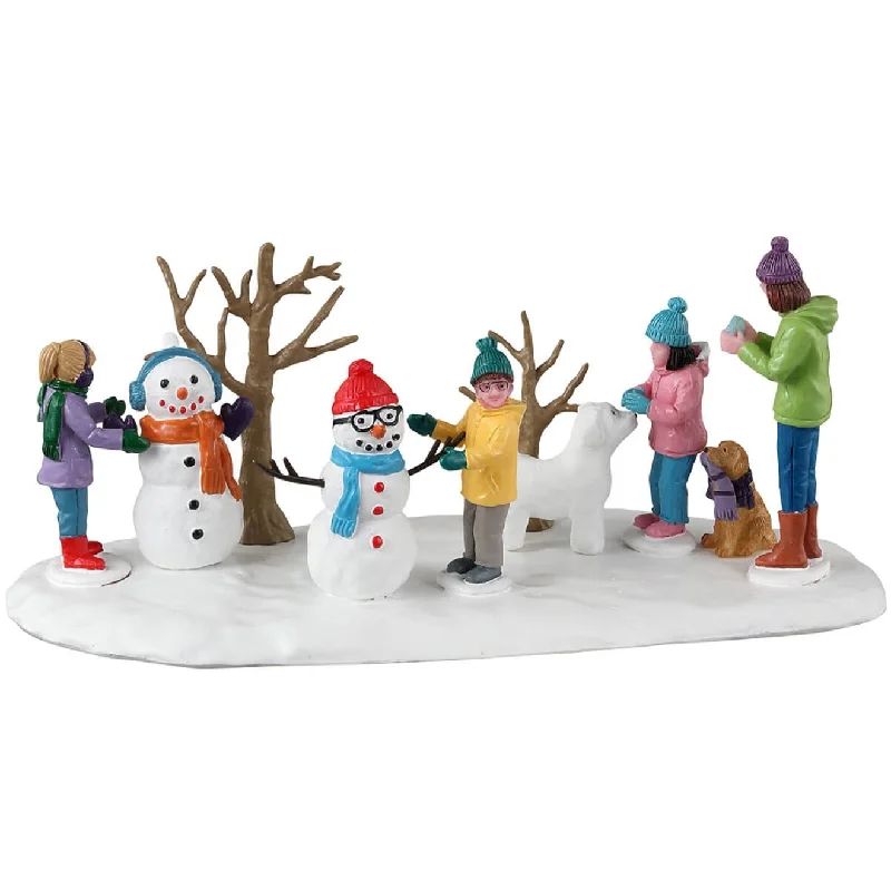 Lemax Vail Village Table Piece: Snowmen Friends #33622