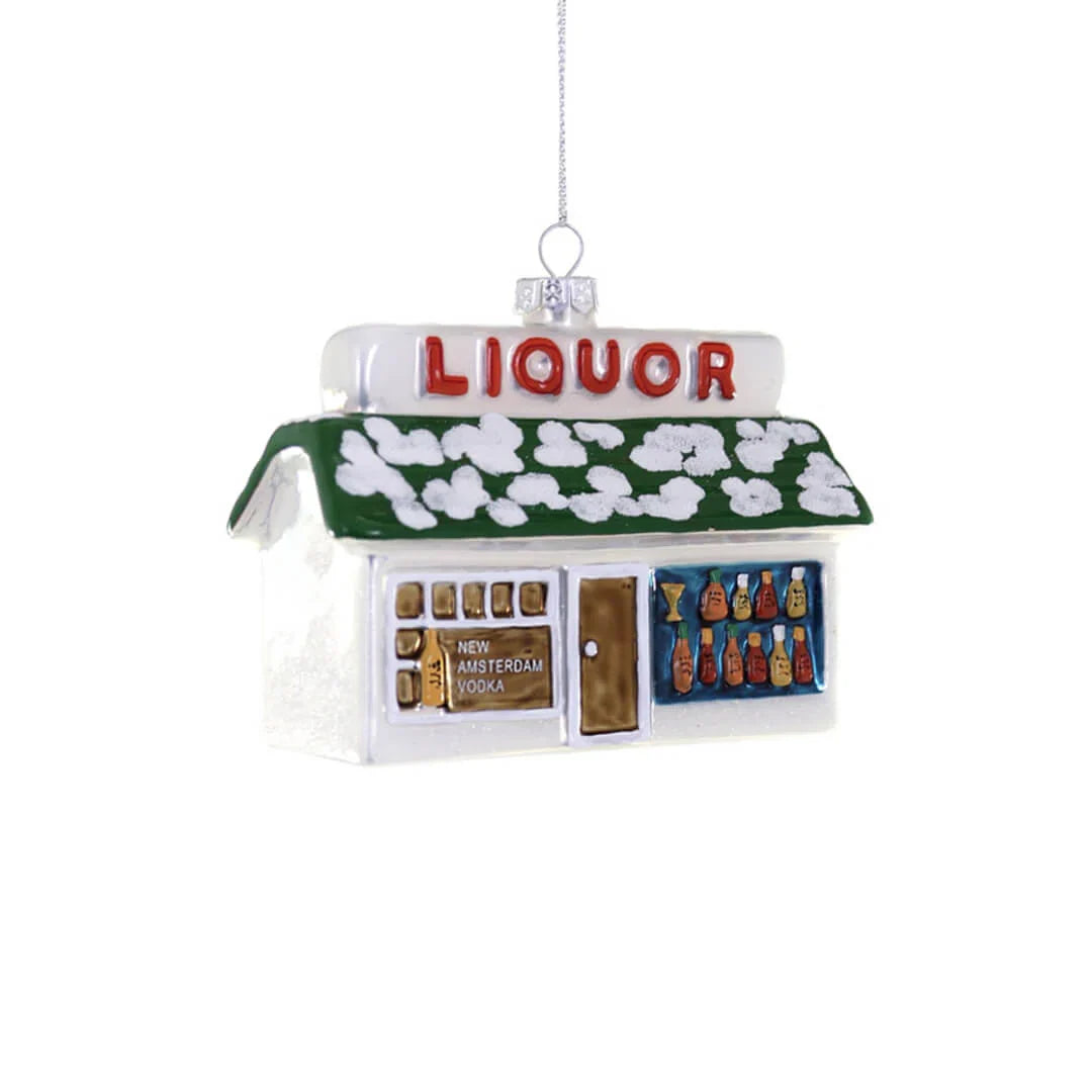 Liquor Store Ornament 4.25"