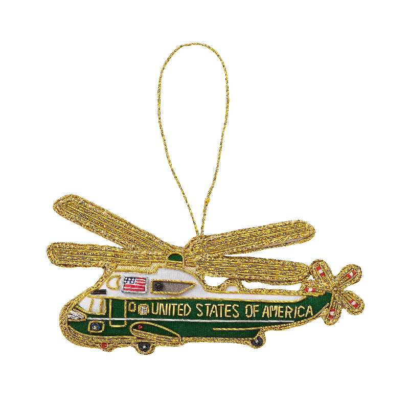 Marine One Felt Ornament