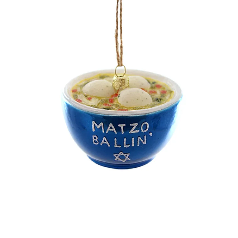 Matzo Ballin Ornament 3"