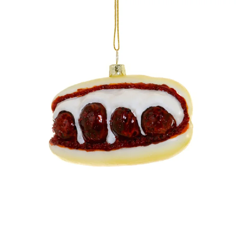 Meatball Parm Ornament 5"