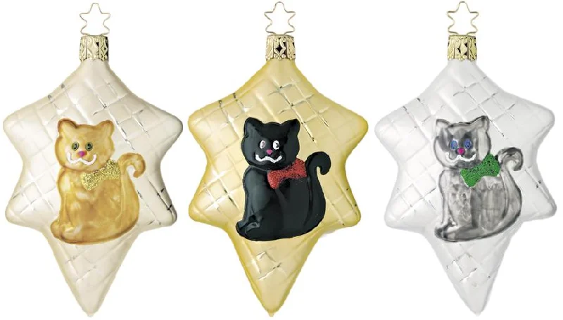 Meow, Meow, Meow Ornament by Inge Glas of Germany