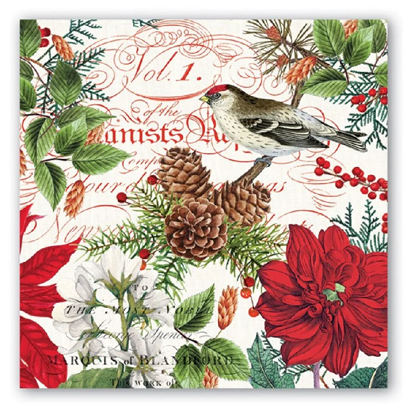 Merry & Bright Holiday Paper Luncheon Napkins