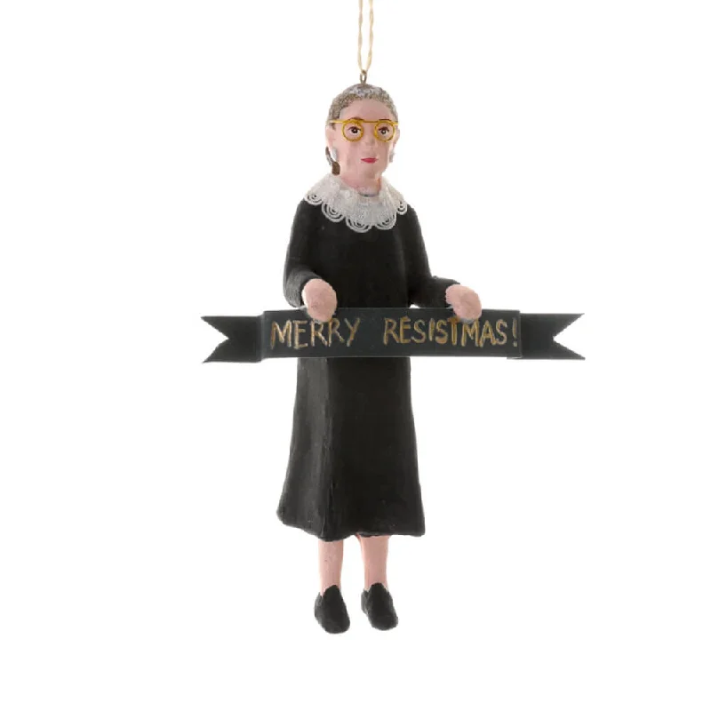 Merry Resistmas Ornament, 6"