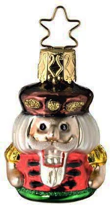 Mini Nut King Ornament by Inge Glas of Germany