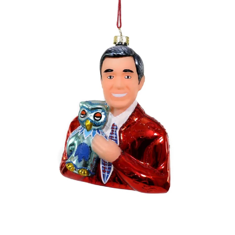 Mister Rogers Ornament 4.75"