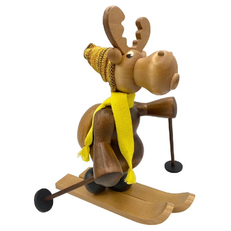 Moose on Ski Incense Smoker by KWO