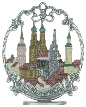 Munich Pewter Ornament by Kuehn Pewter