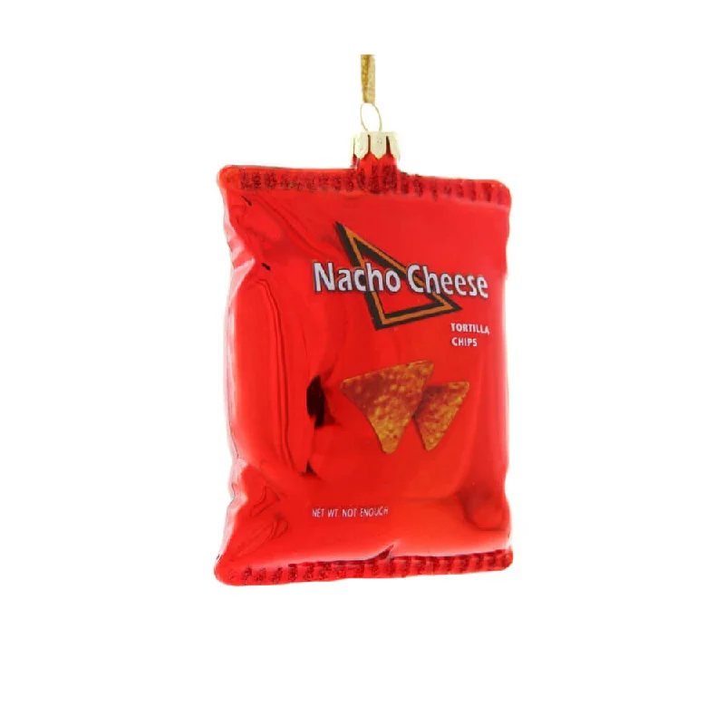 Nacho Cheese Chips Ornament 4.25"