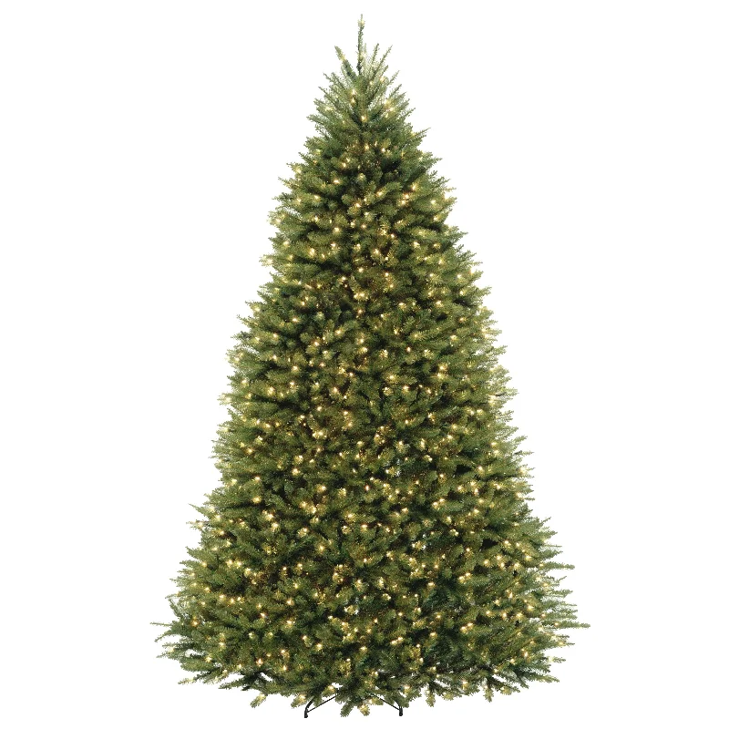 9ft. Pre-Lit Dunhill Fir Tree with Dual Color LED Lights