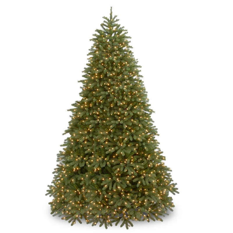 10 ft. Pre-Lit Jersey Fraser Fir Medium Tree with Dual Color LED Lights