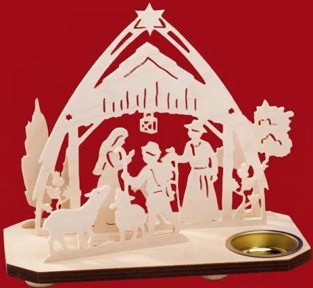 Nativity Tea Light by Taulin