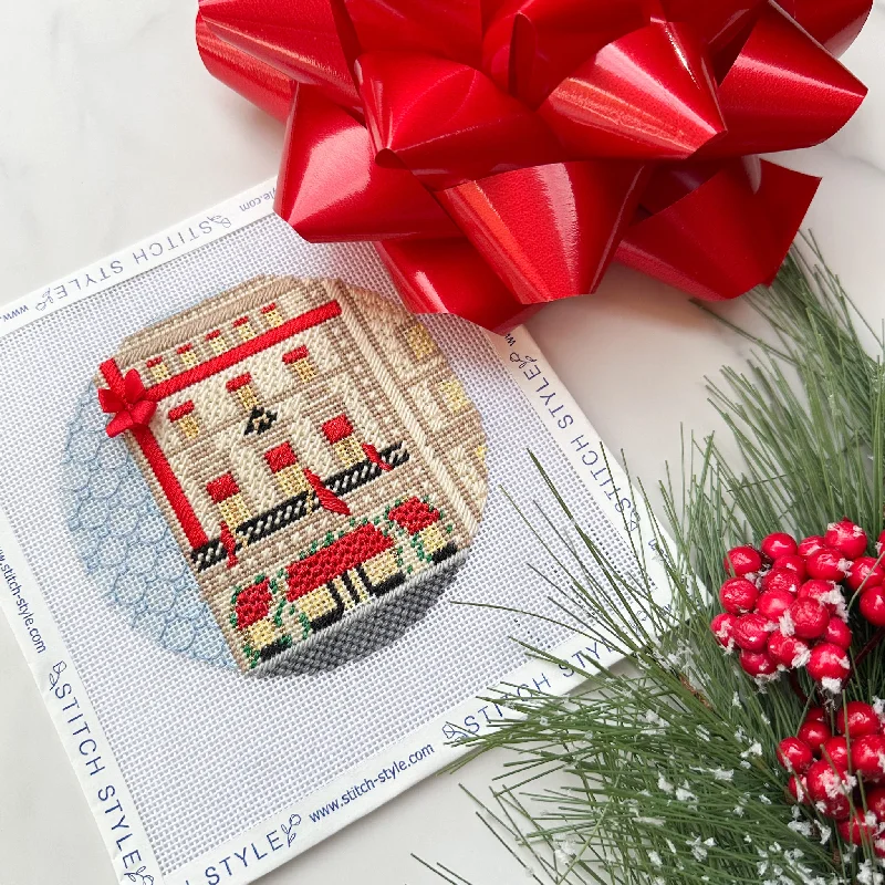 New York Cartier Store Needlepoint Canvas