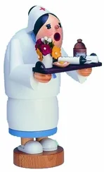 Nurse with Tray Incense Smoker by KWO