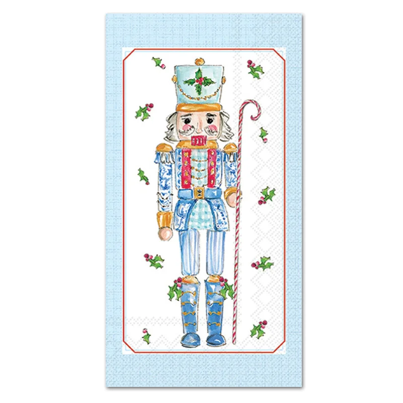 Nutcracker & Holly Paper Guest Towels